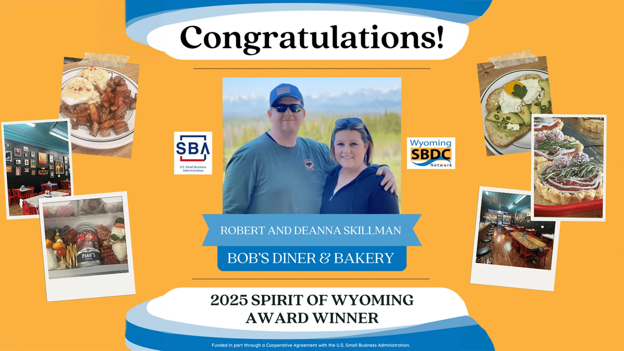 Bob's Diner & Bakery: 2025 Spirit of Wyoming Award Winner