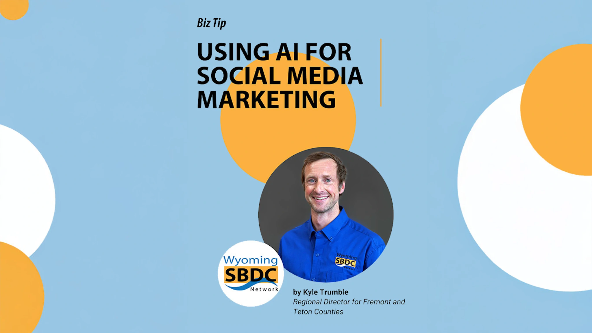 Biz Tip: Using AI for Social Media Marketing